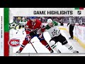 Stars @ Canadiens 3/17 | NHL Highlights 2022