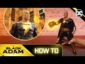 How to use POWER PUNCH BLACK ADAM! ⚡ Epic Punching Action Figure!