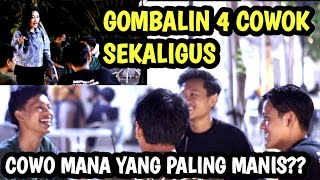 Gombalin 4 Cowok Sekaligus Baper Parah Pakai Jurus Aretaaaw Dan Hans Tv