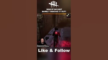 Getting out as Ripley in Dead by Daylight #shorts #dbd #alien #ripley