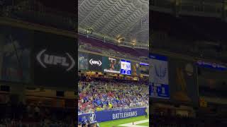 CFMoto and STL Powersports video at Battlehawks game