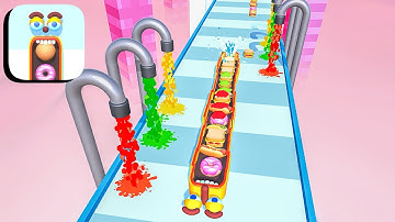 Hunger Stack ALL LEVELS GAMEPLAY ANDROID,IOS (PART 1)