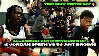 All-Access 5 Ant Brown Micd Up Jordan Smith Vs In Dc Was A Movie