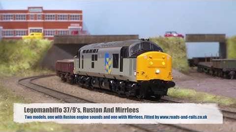 Legomanbiffo Mirrlees And Ruston Engined Class 37/9