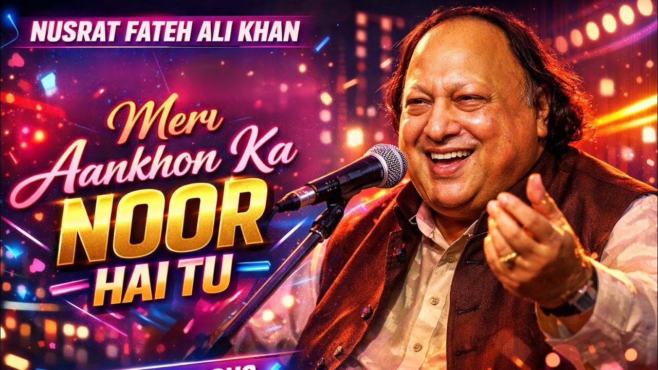 Meri Aankhon Ka Noor Hai Tu | Heart Touching Qawwali | Nusrat Fateh Ali Khan Style | 2026