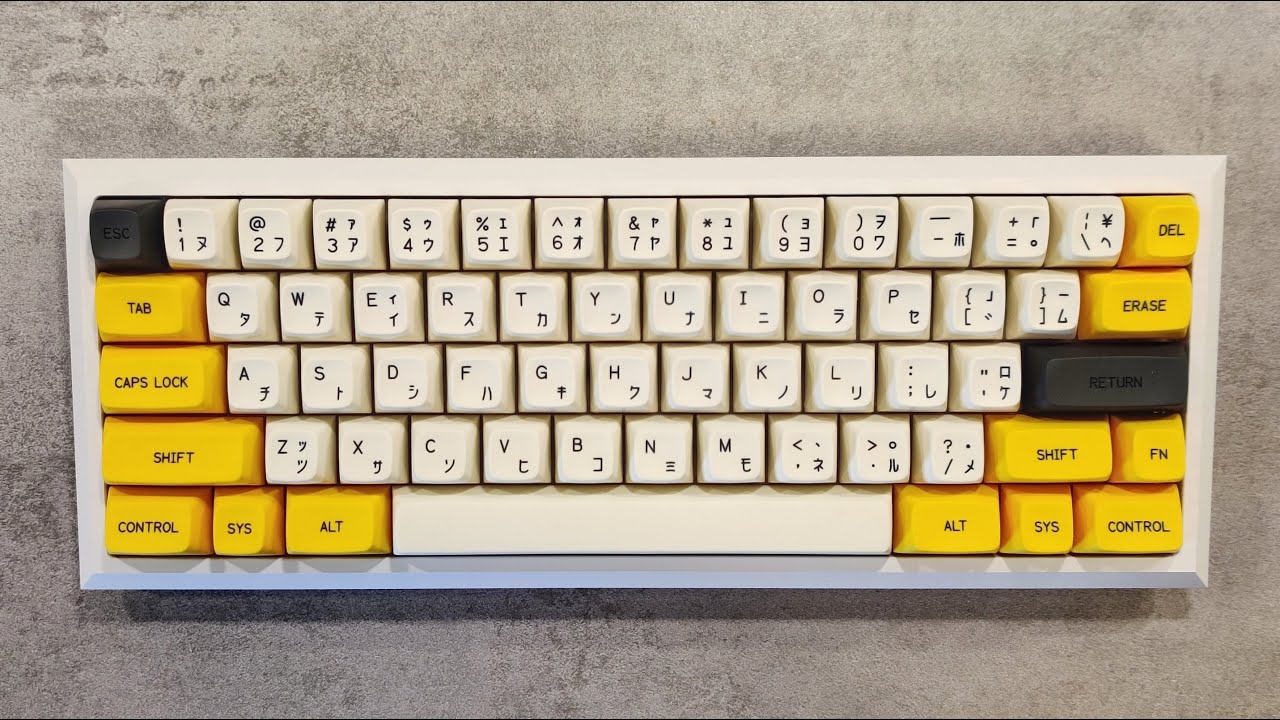 DC60 Case + Pom Plate + Invyr Holy Pandas + Mt3 Serika