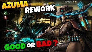 Azuma rework Good or Bad ? 🤔 - Shadow Fight 4 Arena