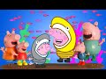 ❤️ Baby Shark Song with Peppa Pig ❤️ Sing and Dance! | Peppa Pig Songs for Children