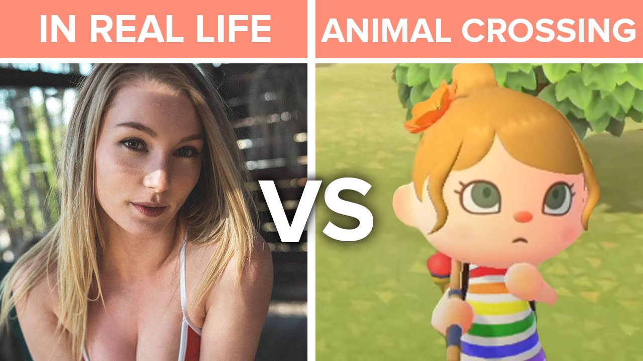 Me vs My Animal Crossing character