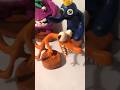 Как слепить оранжевого из радужных друзей #shortvideo #лепка #rainbowfriends