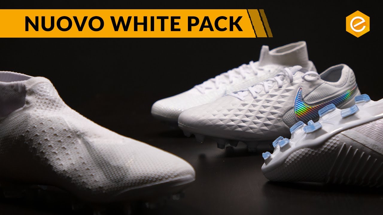 NUEVAS BOTAS DE FÚTBOL NIKE · NUEVO WHITE PACK - YouTube