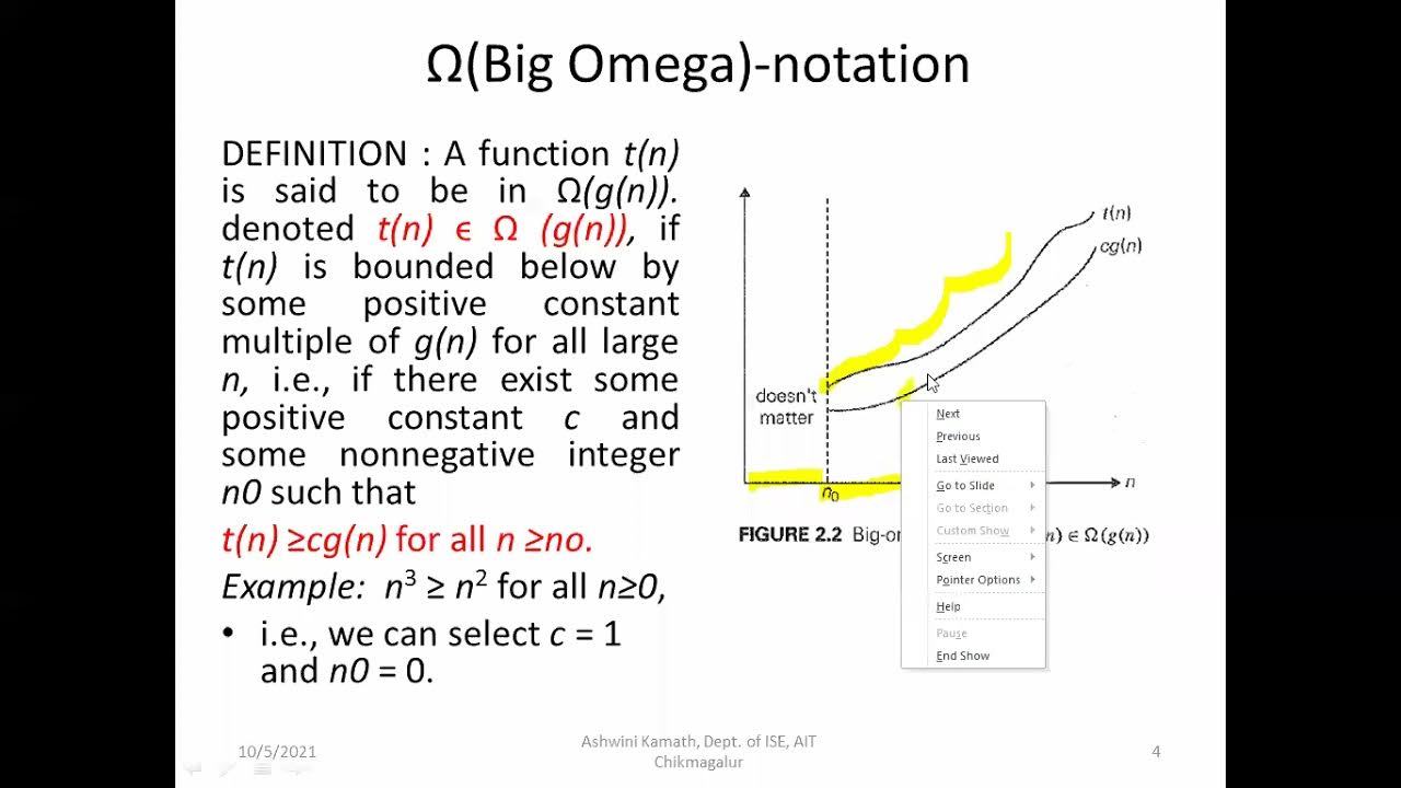 Daa 4th sem module 1 asymptotic notations youtube