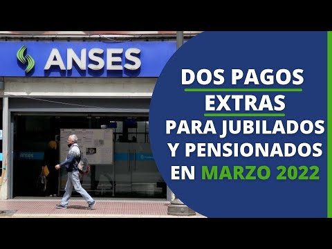 Video: Pagos sociales a jubilados en 2022