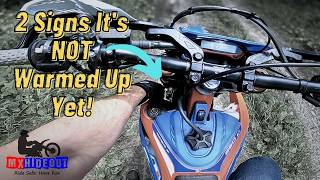 How To Warm Up A 2 Stroke Dirt Bike Without SEIZING The Engine