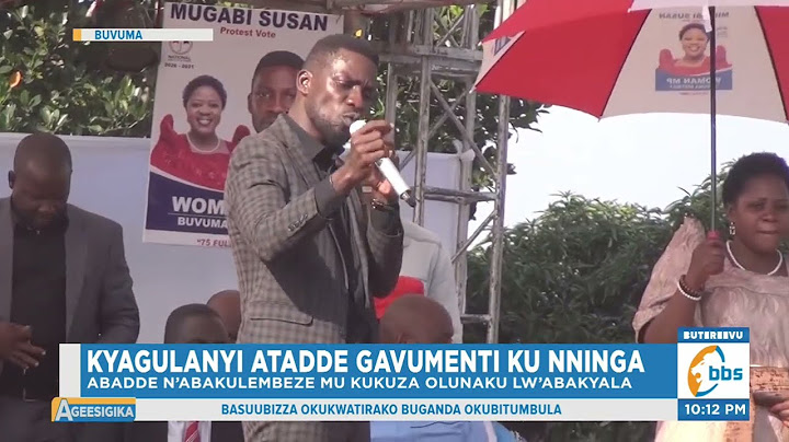 Kyagulanyi Atadde Gavumenti ku Nninga, Agamba Obuweereza Tebutuuka ku Bantu
