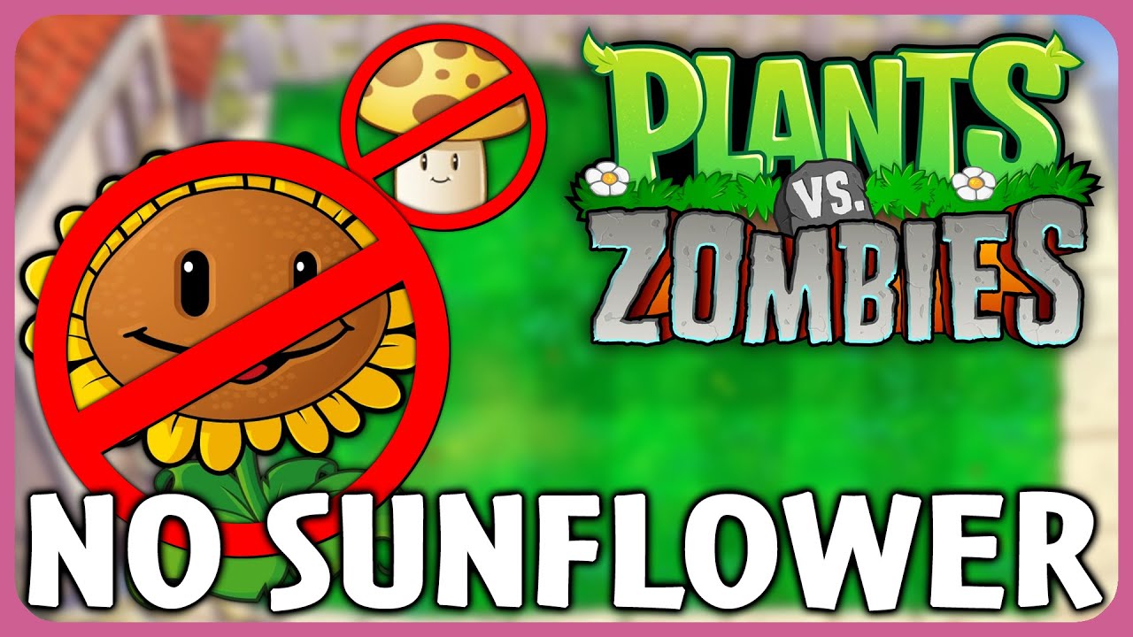 Can You Beat Plants vs. Zombies Without Sunflowers? | C_ZA Challenge