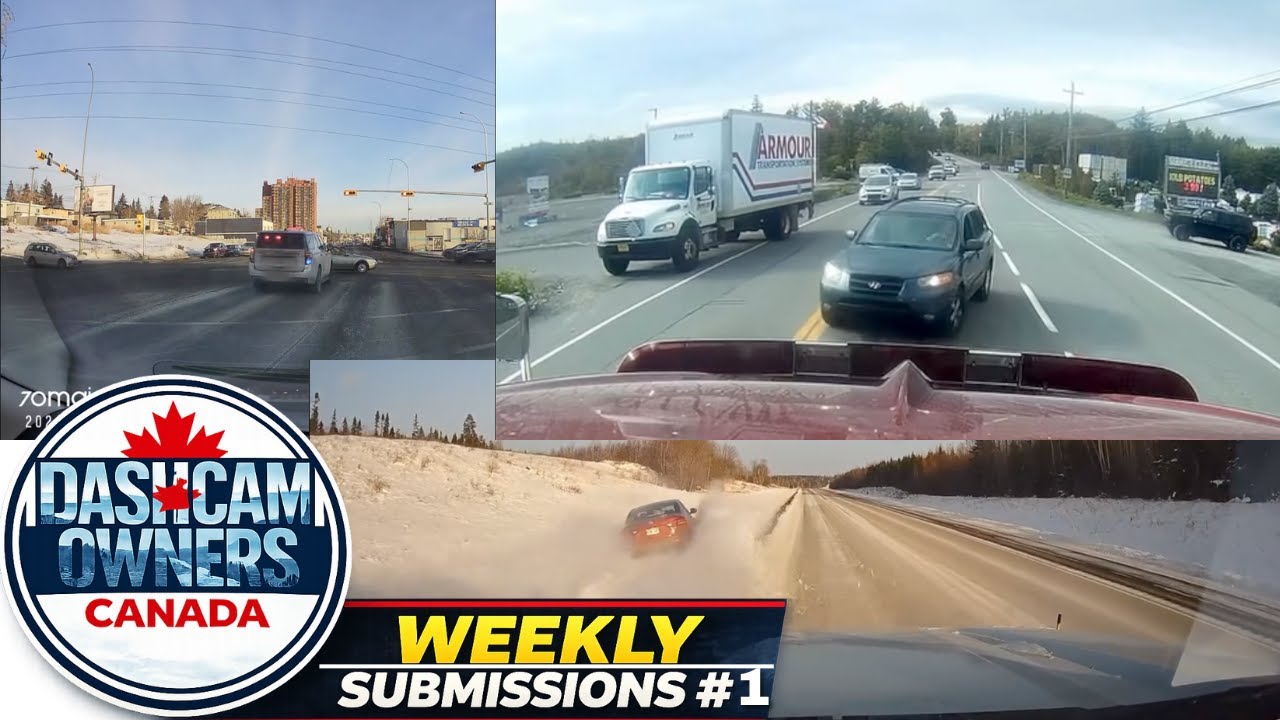 Real Caught on Dashcam Moments on Canadian Roads | Dashcam Owners Canada #1