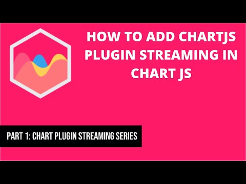 1 How to add chartjs plugin streaming in Chart JS | Chartjs Plugin Streaming Series