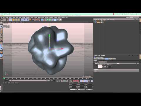 Cinema 4D Tutorial: Displacer Deformer