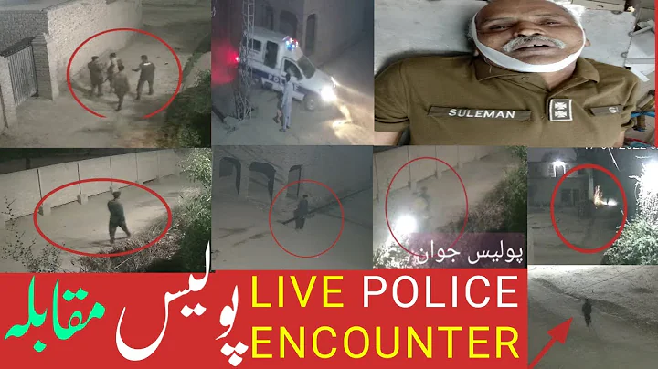 Live police encounter | brave policeman Chasing Su...