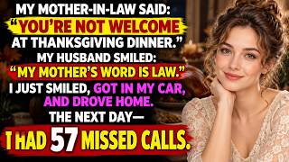 My Mother-in-Law Banned Me From Thanksgiving. The Next Morning, They Begged Me to Come Back.