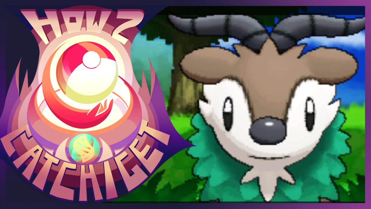 How & Where to catch/get - Skiddo in Pokemon X and Y