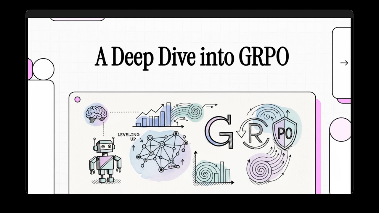 [Podcast] A Deep Dive into GRPO - YouTube