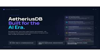 AetheriusDB, A database for AI (https://aetheriusdb.com/)