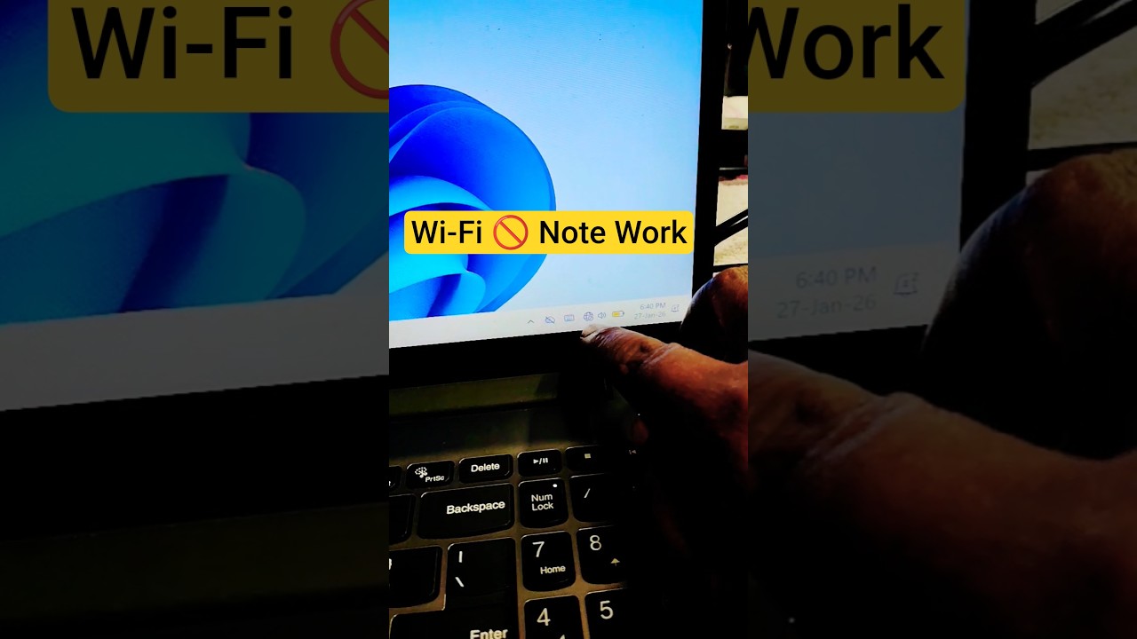 Laptop mai Network 🛜 issue ko solve kaise kre. 