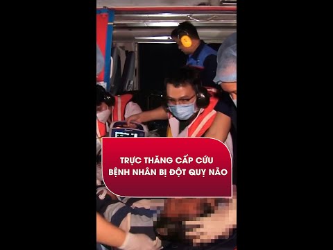 Video Trực thăng đưa bệnh nhân đột quỵ não từ đảo Nam Yết về... - youtube