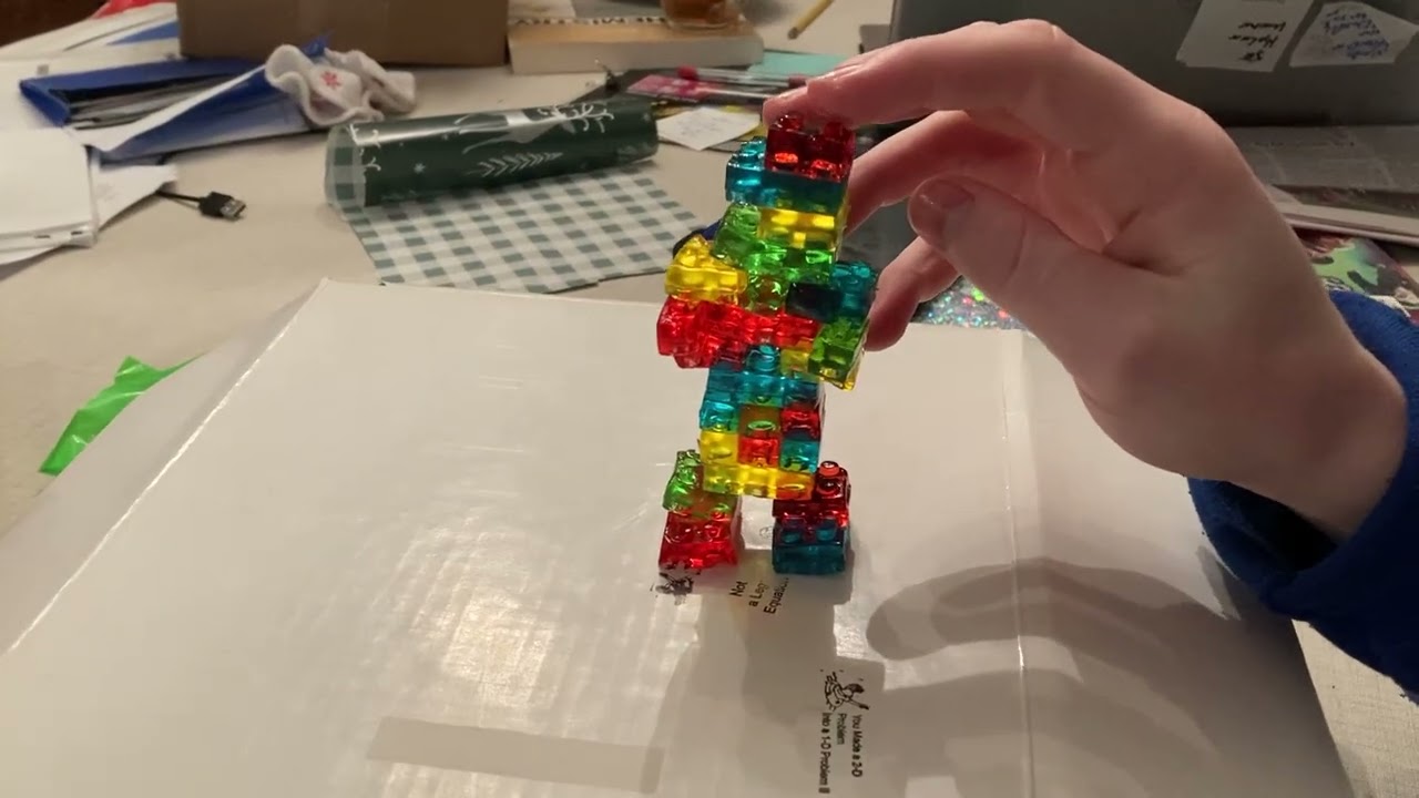 12 20 23 Edible Lego Like Man Takes a Dive