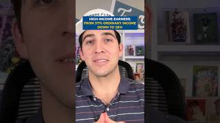 High-Income Earners: From 37% Ordinary Income Down to 28%