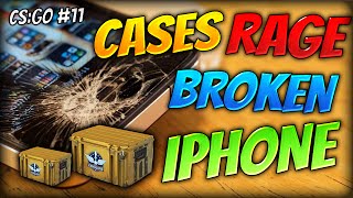 SIMON RAGED AND BROKE HIS iPHONE - CS:GO CASE OPENING (#11)