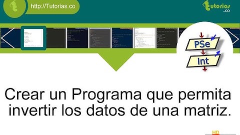 arreglos – pSeint (invertir matriz cuadrada)