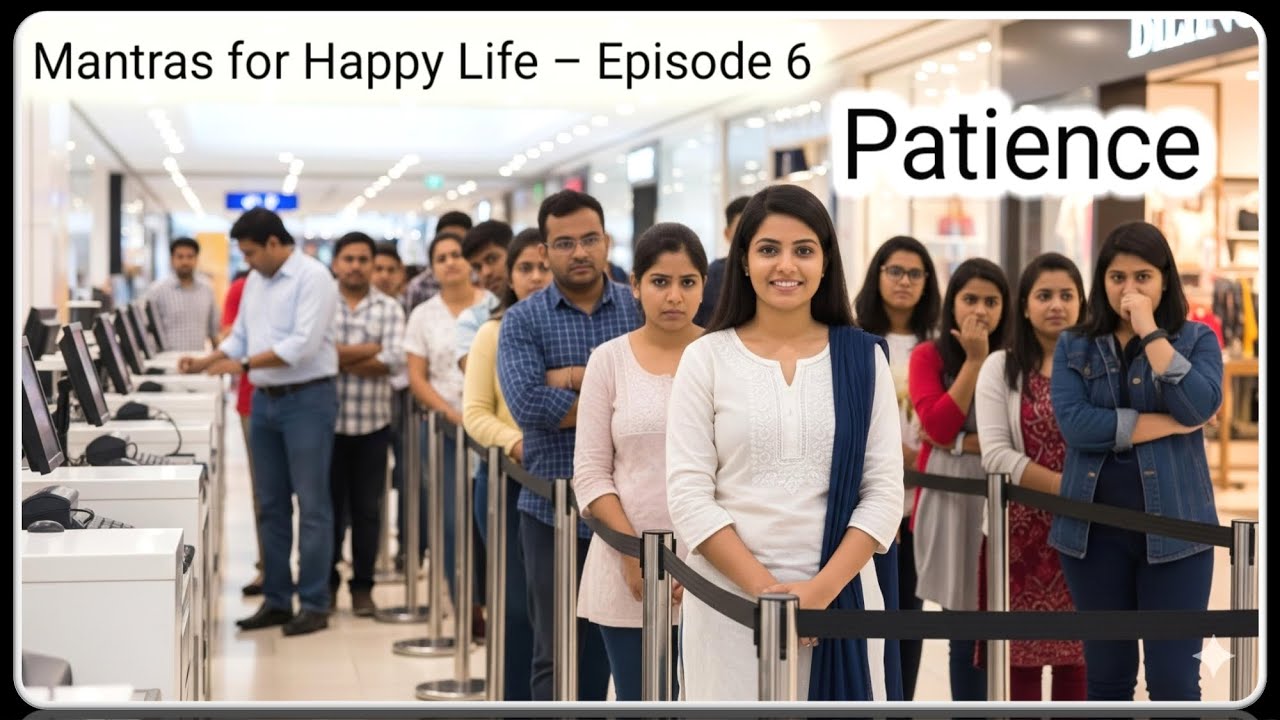 🎥 ✨ Mantras for Happy Life – Episode 6: Patience ✨