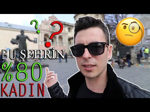 BU ŞEHRİN %80'i KADIN - Lviv / Ukrayna