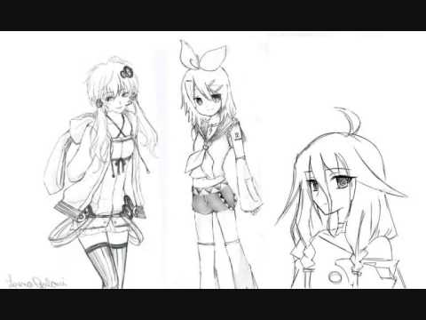 Headphone Actor (Kagamine Rin, Yuzuki Yukari and Ia)