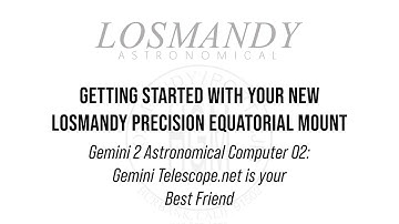Gemini 2 Tutorial Series 02: Gemini Telescope.net application is your Best Friend