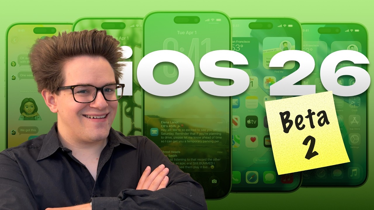 All the Changes in iOS 26 Beta 2 - YouTube