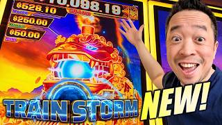 ★NEW SLOT!★ TRAIN STORM!! 🚂 $500 FRIDAY ($500 FOR 5 SLOTS) Slot Machine @Resort at Summerlin Casino screenshot 4