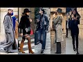 Milan fashion street style 2024  what are people wearing in  early spring in milan now 4k 60fps