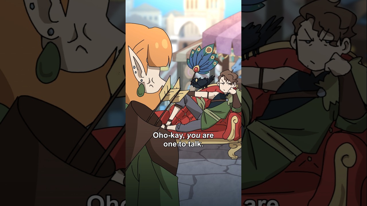 Journey to the Quest Abridged episode 22: Split Party #animation #dndabridged #shorts