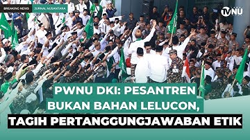 PWNU DKI Jakarta dan Santri Geruduk Trans7, Bela Marwah Pesantren