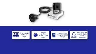 VIP Vision Pinhole Series 2MP HD 1080p Fixed WDR Surveillance Camera - VSIPPH-2S2 video