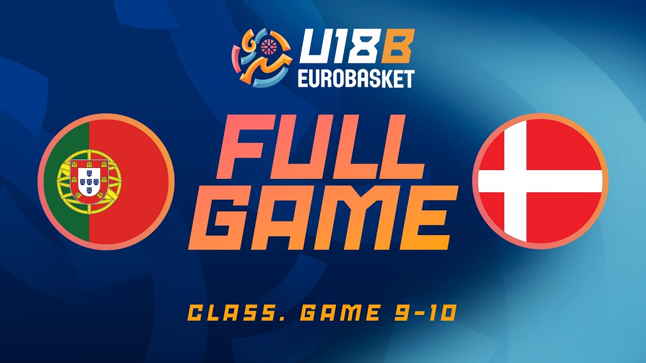 Class. Game 9-10 | POR v DEN | Full Basketball Game | FIBA U18 Women's EuroBasket 2026 Division B
