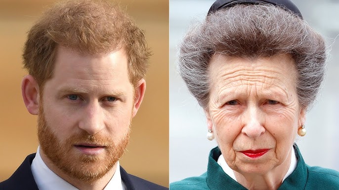 Royal Expert Claims Princess Anne Is 'Furious' With Prince Harry - YouTube