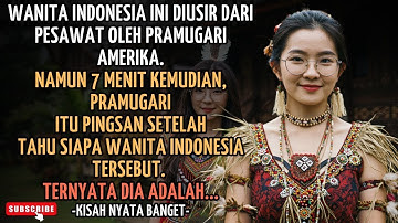 Tak Disangka ! Pramugari Amerika Itu Tiba Tiba Pingsan Setelah Tahu Siapa Wanita Indonesia Itu