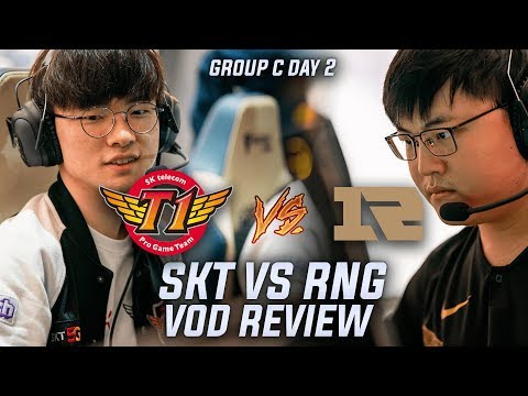 SKT vs RNG - RNG struggle to go aggressive vs Faker's Twisted Fate