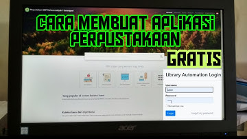 Cara Membuat Aplikasi Perpustakaan Berbasis Web | GRATIS