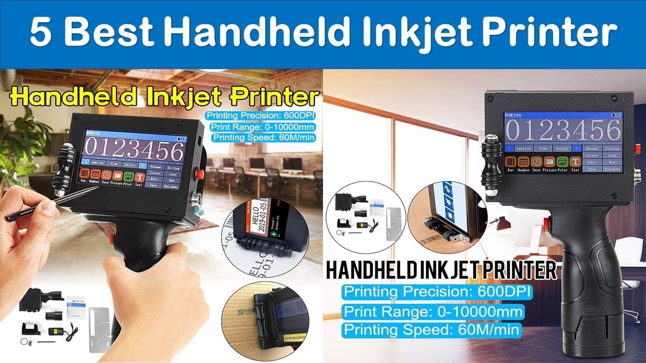 Top 5 Best Handheld Inkjet Printer in 2020 Handheld Inkjet Printer
